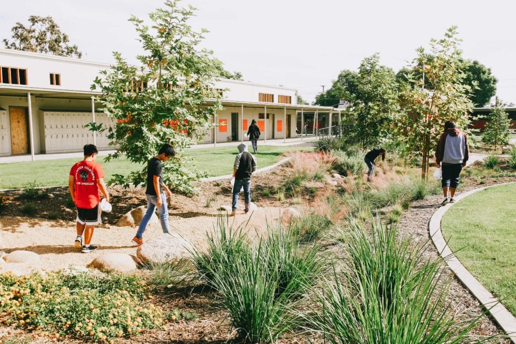 Turning High School Hallways Into Water Wise Gardens Orange